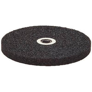 Black Utility Grinding Wheel â€“ 3\ x 1/4\" With 1/4\" Lead Hole" | SurgiMac Dental Supply