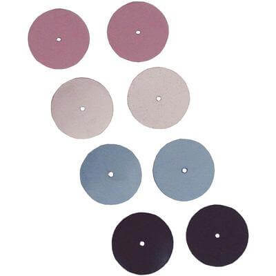 Silicone Wheel Square Edge/Knife Edge and Silicone Points , 100/Pkg | SurgiMac Dental Supply