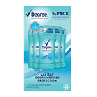 Degree Women's Shower Clean Dry Protection Deodorant, 5 pk. 228932