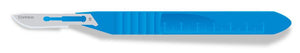 SurgiMac #22 Sterile Surgical Scalpel Blade, Plastic Handle, Stainless Steel, MacCut, 10/Pk | SurgiMac Dental Supply