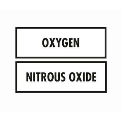 Hu-Friedy Gas Identification Labels | SurgiMac Dental Supply