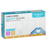 SurgiMac Nitrile Exam Gloves, Chemo Tested, Blue, MacFit, 300/Box