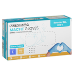 SurgiMac Nitrile Exam Gloves, Chemo Tested, Blue, MacFit, 300/Box