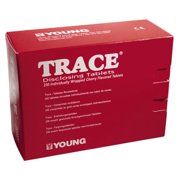 Young Dental | Young Trace, Disclosing Tablets, 250/bx | 232225