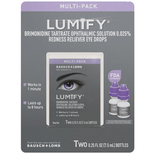 Lumify Redness Reliever Eye Drops, 2 pk. 233606