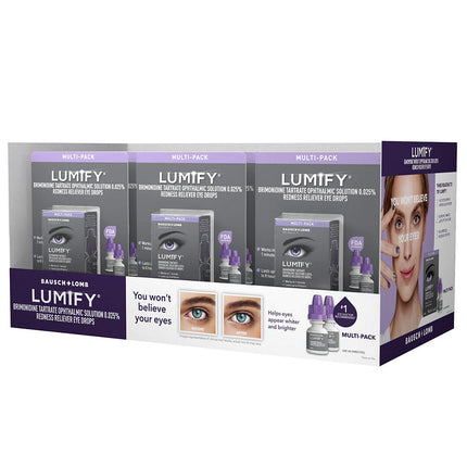 Lumify Redness Reliever Eye Drops, 2 pk.
