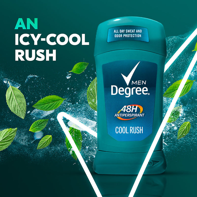 Degree Men's Cool Rush 48 Hour Deodorant, 5 pk. 233889