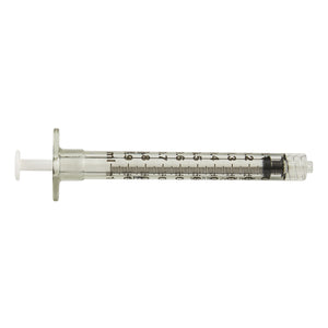 BD Luer-Lok General Purpose Syringe 1 mL with Luer Lock Tip - Sterile, Disposable Without Safety 309628-1