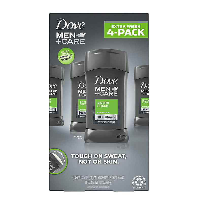 Dove Men+Care Antiperspirant Deodorant Extra Fresh, 4 pk. 235380