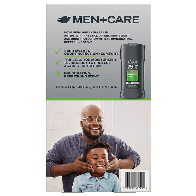 Dove Men+Care Antiperspirant Deodorant Extra Fresh, 4 pk. 235380