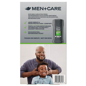 Dove Men+Care Antiperspirant Deodorant Extra Fresh, 4 pk. 235380