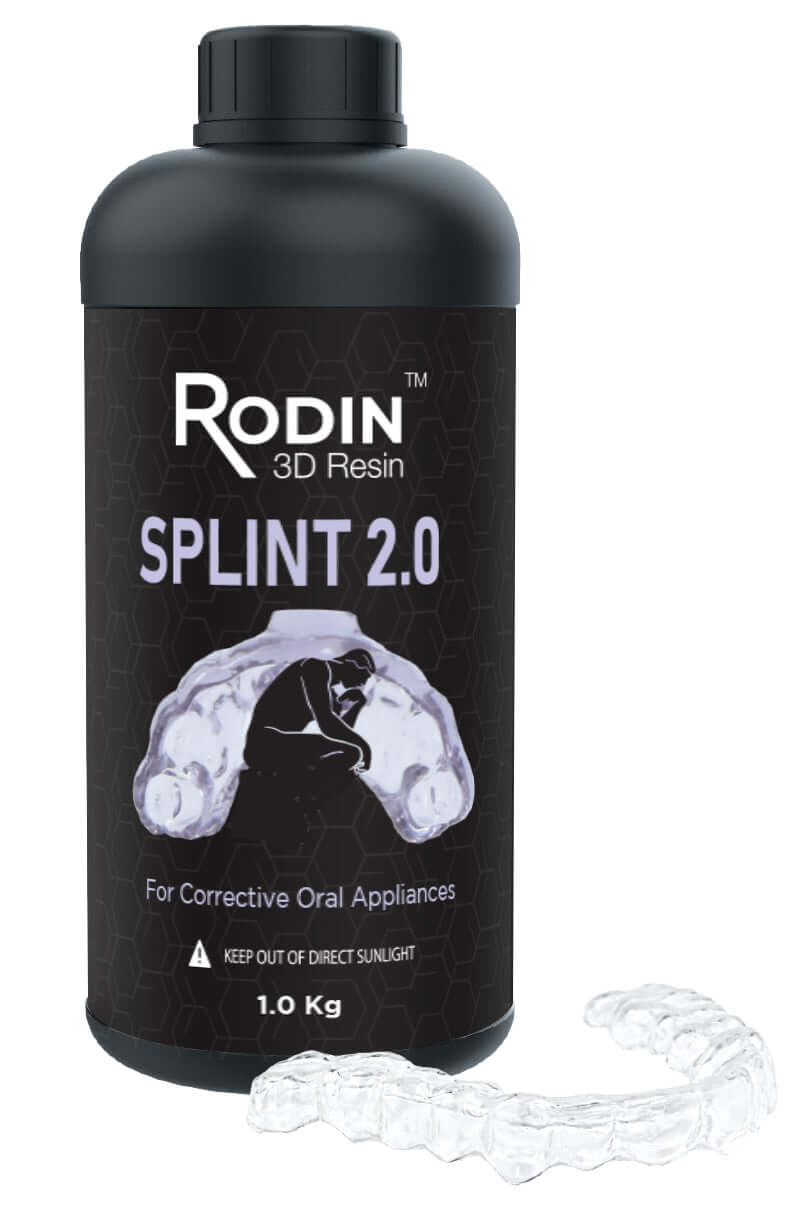 Rodin Splint 2.0, Rigid, 1kg/Bottle | SurgiMac Dental Supply