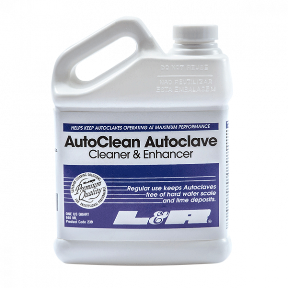 L&R | Autoclave Cleaner, Qt Bottle, 12/cs | 239