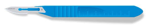 SurgiMac #23 Sterile Surgical Scalpel Blade, Plastic Handle, Stainless Steel, MacCut, 10/Pk | SurgiMac Dental Supply