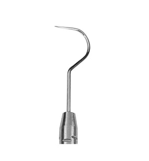 SurgiMac #23 Shepherds Hook Explorer, Single-Ended, Standard Handle, Stainless Steel, Eco Series, 1/Pk | SurgiMac Dental Supply