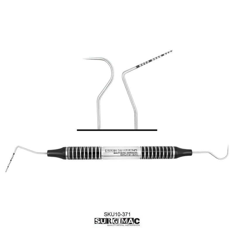 SurgiMac #23/UNC15 Expro Black Handle Surgical Tool, Premium Stainless Steel, Air Series 10-371