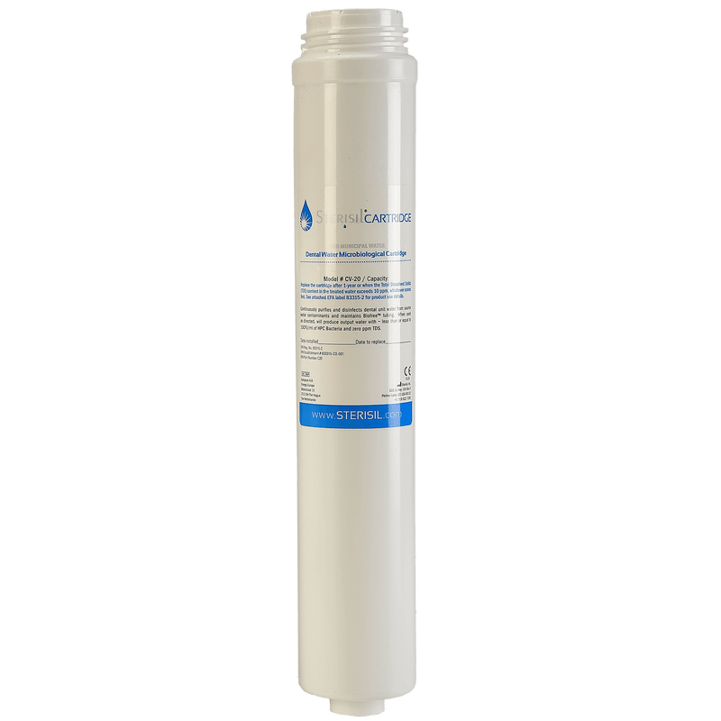 Sterisil Dental Water Microbiological – Valved Cartridge 20 | SurgiMac Dental Supply