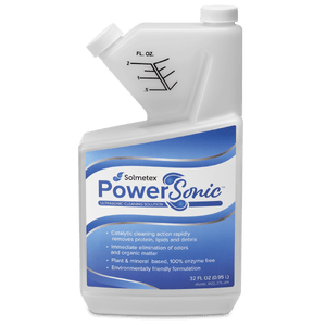 Solmetex PowerSonic Ultrasonic Cleaning Solution 32oz Bottle | SurgiMac Dental Supply