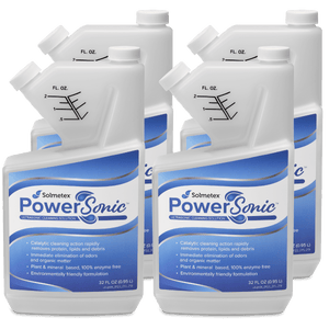Solmetex PowerSonic Ultrasonic Cleaning Solution 32oz Bottle 4/case | SurgiMac Dental Supply