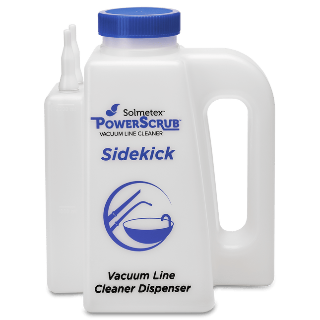 Solmetex PowerScrub Vacuum Line Cleaner Sidekick | SurgiMac Dental Supply
