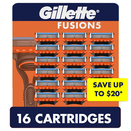 Gillette Fusion5 Men's Razor Blades, 16 ct.