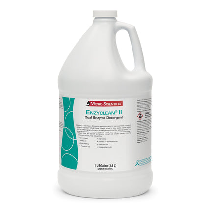 Dual Enzymatic Instrument Detergent Enzyclean® II Liquid Concentrate 1 gal. Jug Spearmint Scent