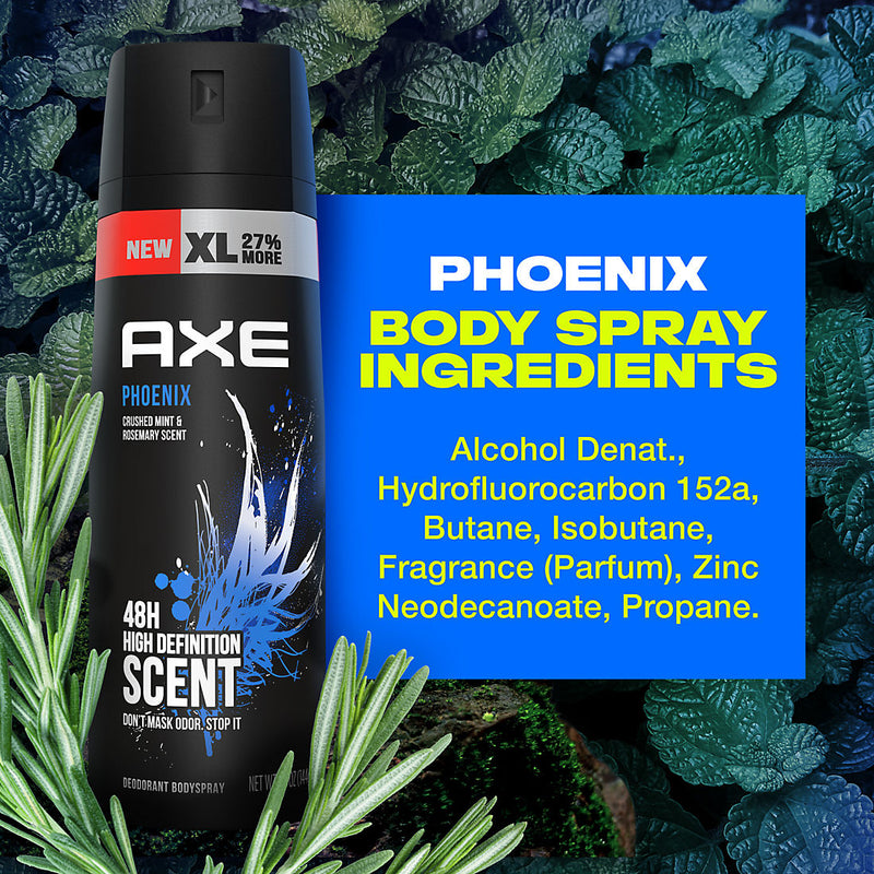 Axe Phoenix Body Spray for Men, 3 ct. 248649