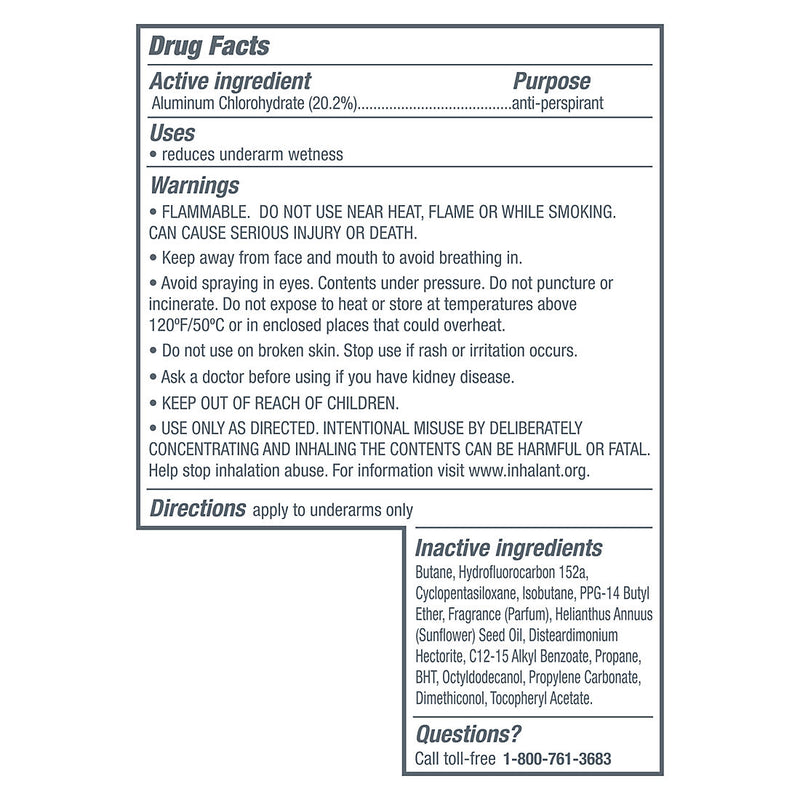 Dove Clear Finish Antiperspirant Spray, 3 ct. 248710