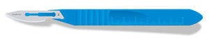 SurgiMac #24Sterile Surgical Scalpel Blade, Plastic Handle, Stainless Steel, MacCut, 10/Pk | SurgiMac Dental Supply