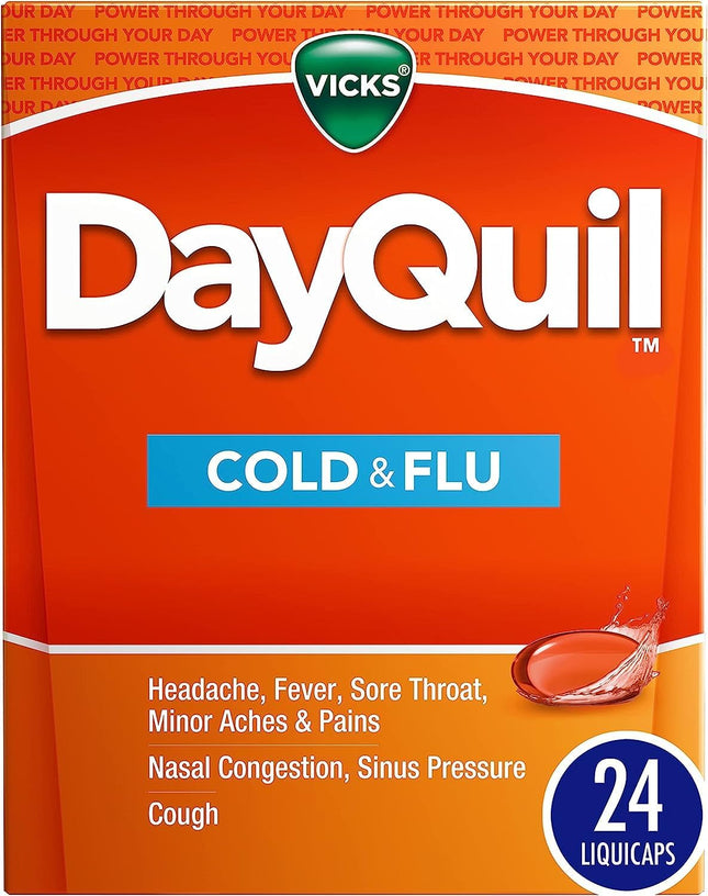 Procter & Gamble | Vicks DayQuil LiquiCaps, Multi-Symptom Respiratory | 2390001443