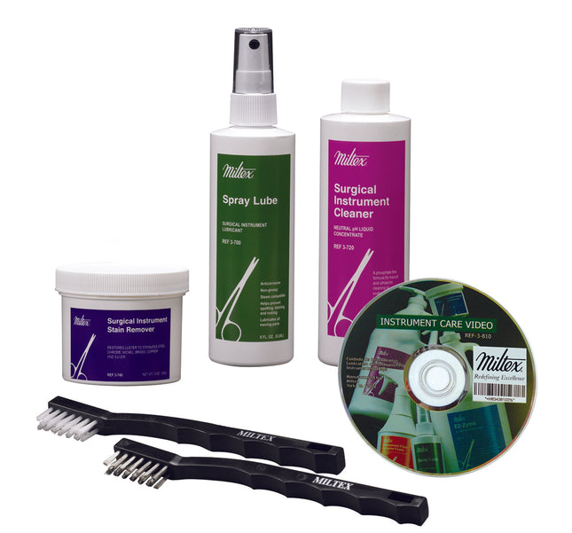 Integra Lifesciences | Miltex Instrument Care System Kit. Kit Includes: 1 Bottle of Spray Lube, 1 | 3-800