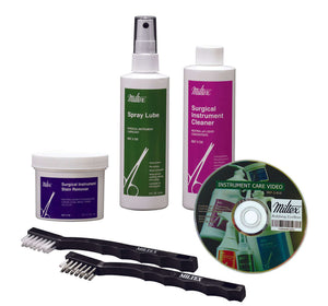 Miltex Instrument Care System Kit. Kit Includes: 1 Bottle of Spray Lube, 1 | SurgiMac Dental Supply
