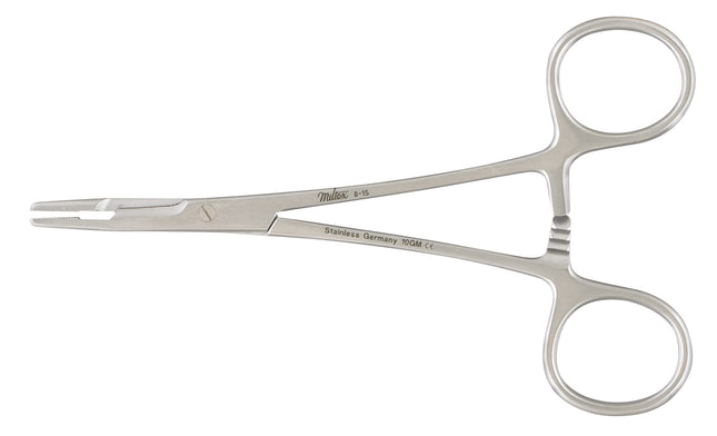 Integra Lifesciences | Miltex 5.5" Olsen-Hegar Needle Holder, Tungsten Carbide | 8-15TC