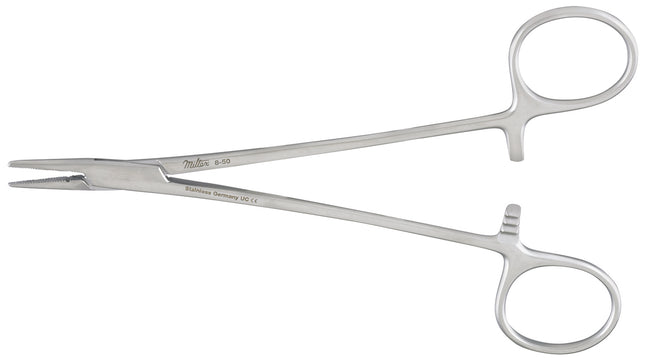 Integra Lifesciences | Miltex 6" Crile-Wood needle holder with tungsten carbide tips | 8-50TC