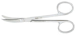 Miltex 4.75" curved Northbent surgical suture cutting scissors with a sharp | SurgiMac Dental Supply