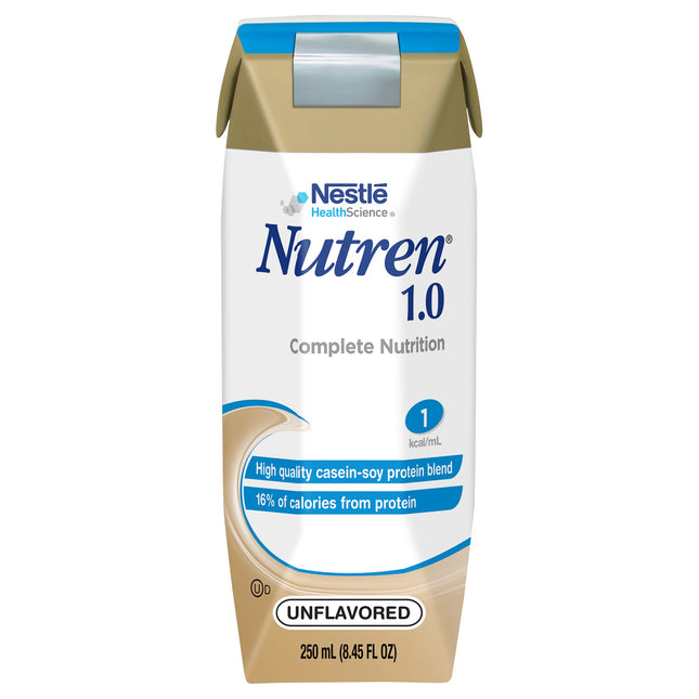 Nestle | Tube Feeding Formula Nutren 1.0 Unflavored Liquid | 00798716162104-1