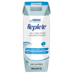 Tube Feeding Formula Replete Unflavored Liquid CS/24 00798716162494