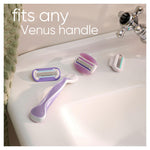 Gillette Venus ComfortGlide Freesia Scented Women's Razor with 12 ct. Refill 260336