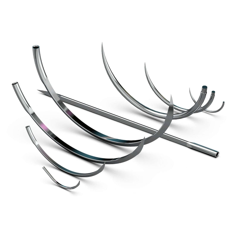 Nonabsorbable Suture with Needle LOOK Nylon C6 3/8 Circle Reverse Cutting Needle Size 4 - 0 Monofilament 922B