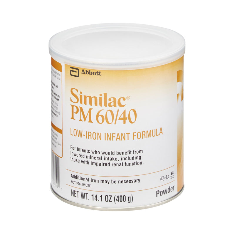 Infant Formula Similac PM 60 / 40 Can Powder Low Iron Impaired Renal Function 00850-1