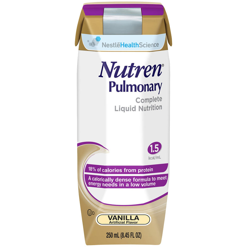 Oral Supplement Nutren Pulmonary Vanilla Flavor Liquid 00798716164801