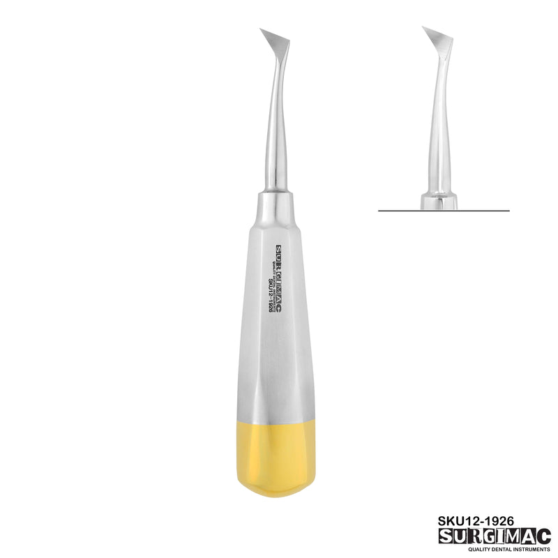 SurgiMac #26 Medium Cryer Elevator, Right - Gold, Stainless Steel, Air Series, 1/Pk 12-1926