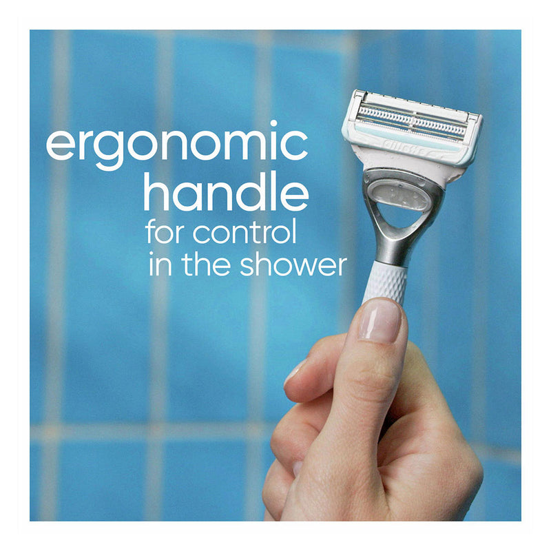 Venus Intimate Grooming Set, Women's Razor Handle, 4 Blade Refills, 2-in-1 Cleanser, Bikini Shave Gel and Daily Soothing Serum 273983