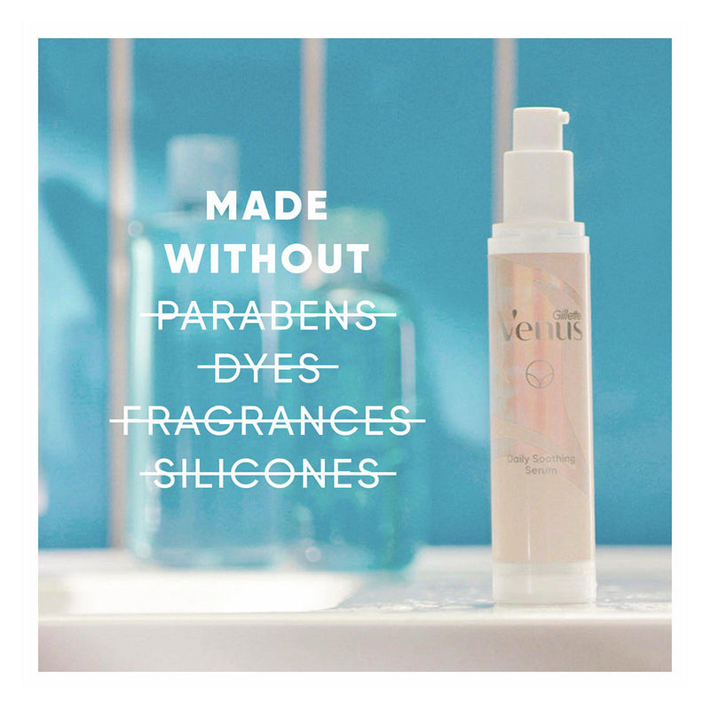 Venus Intimate Grooming Set, Women's Razor Handle, 4 Blade Refills, 2-in-1 Cleanser, Bikini Shave Gel and Daily Soothing Serum 273983