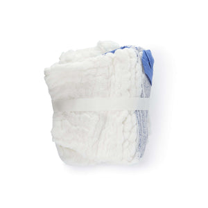 Surgical Laparotomy Sponge McKesson X-Ray Detectable Cotton 12 X 12 Inch 5 Count Soft Pack Sterile | SurgiMac Dental Supply