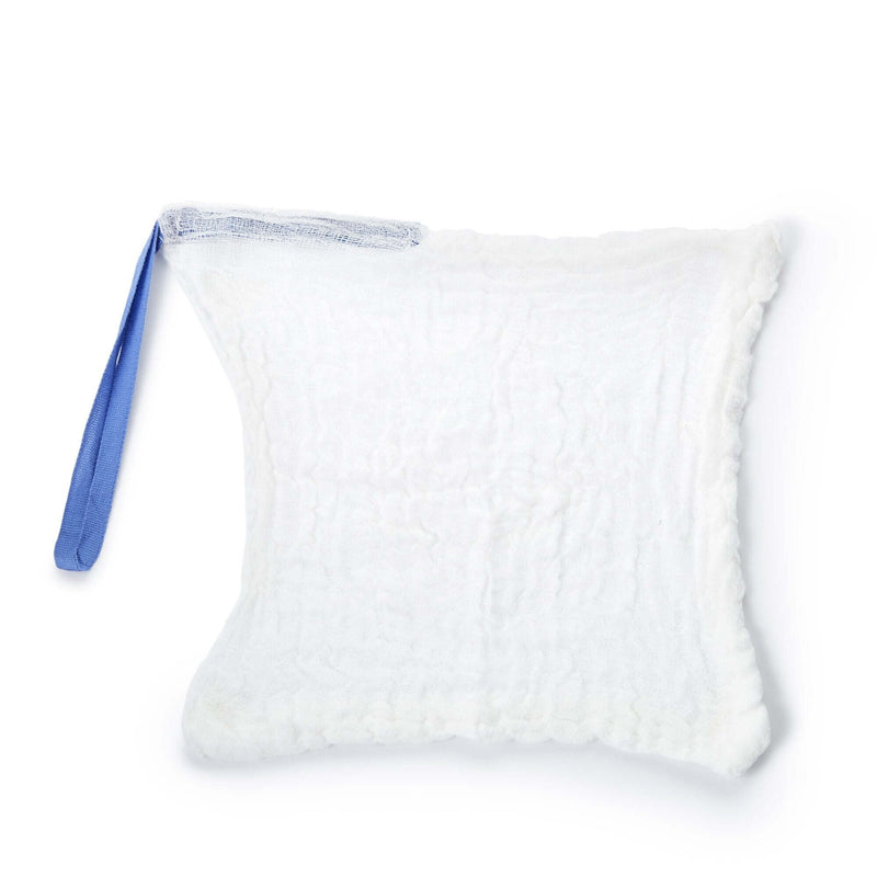 Surgical Laparotomy Sponge McKesson X-Ray Detectable Cotton 12 X 12 Inch 5 Count Soft Pack Sterile | SurgiMac Dental Supply