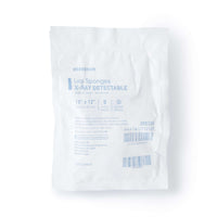 Surgical Laparotomy Sponge McKesson X-Ray Detectable Cotton 12 X 12 Inch 5 Count Soft Pack Sterile | SurgiMac Dental Supply