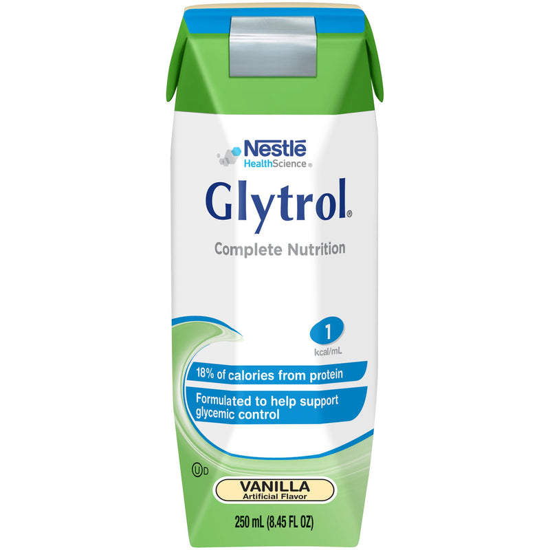 Tube Feeding Formula Glytrol Vanilla Flavor Liquid 00798716162753