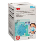 3M 1860 n95 mask Particulate Respirator Mask Cone Molded, ASTM F1862 Adult 1860-20