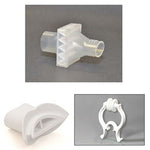 PulmoGuard C Filter, Kushion Klip, Comfit Mouthpiece (Alternative to Collins DC2) 100/pk 29-3104CK-100